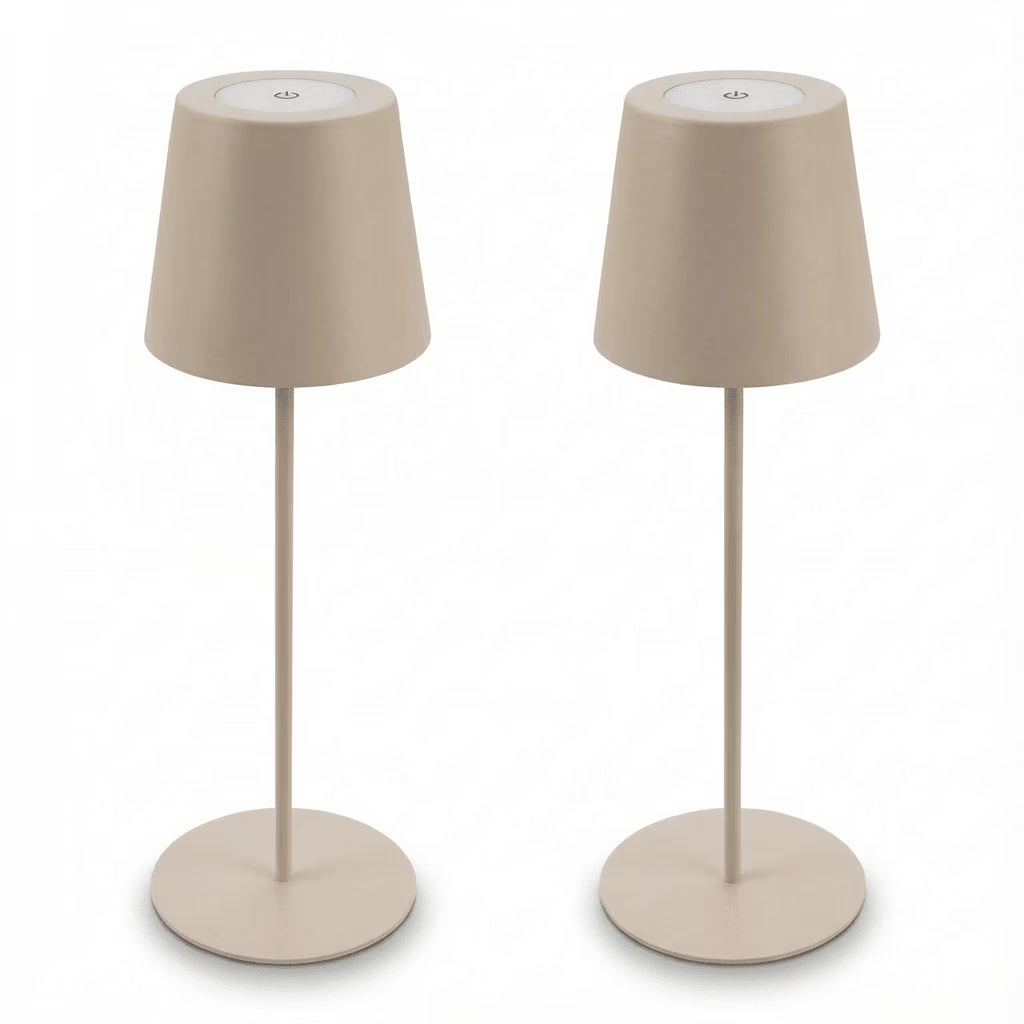 Lampe de Table LED Sans Fil - Éclairage Moderne et Pratique Lot de 2
